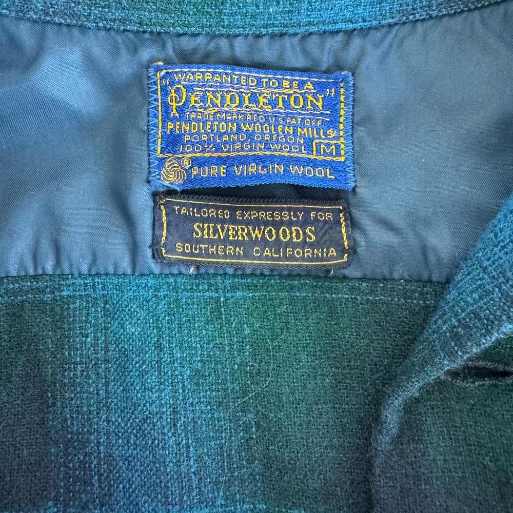Vintage Pendleton wool shirt jacket